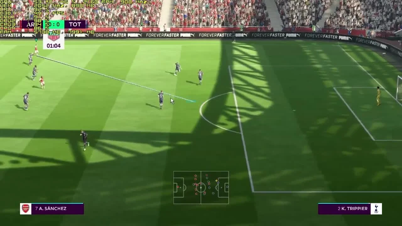 Тест FIFA 18 (Steampunks) запуск на слабом ПК (2-4 Cores, 4-12 Ram, GeF 630/550/1060, Rad 7870)