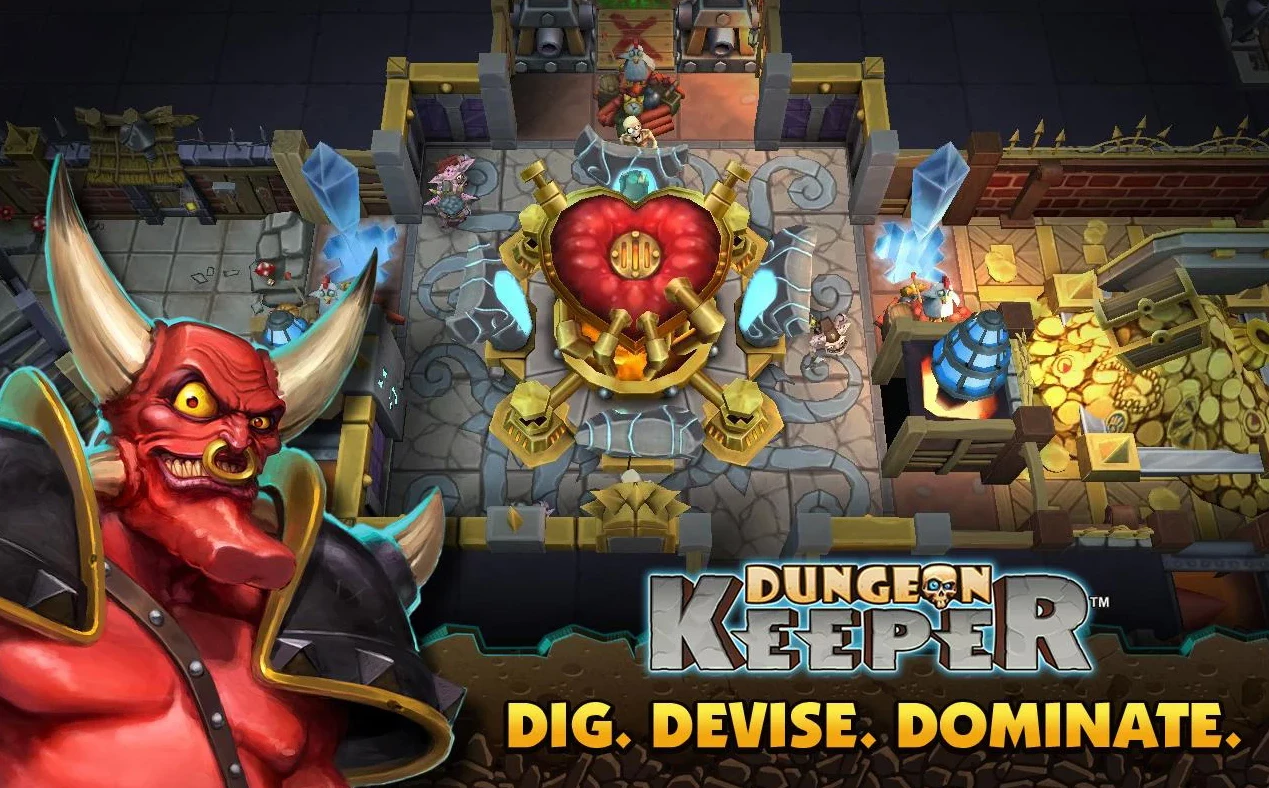 Ремейк Dungeon Keeper вышел на iOS и Android