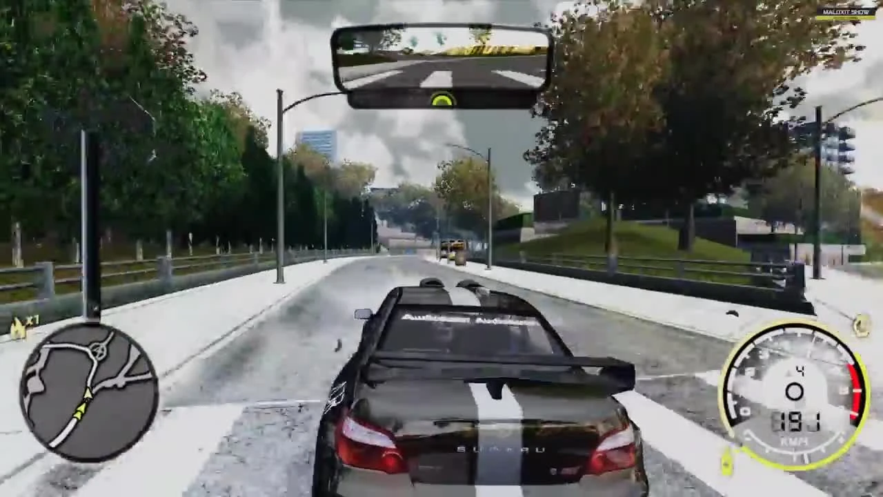 NFS MOST WANTED - HD графика в красках