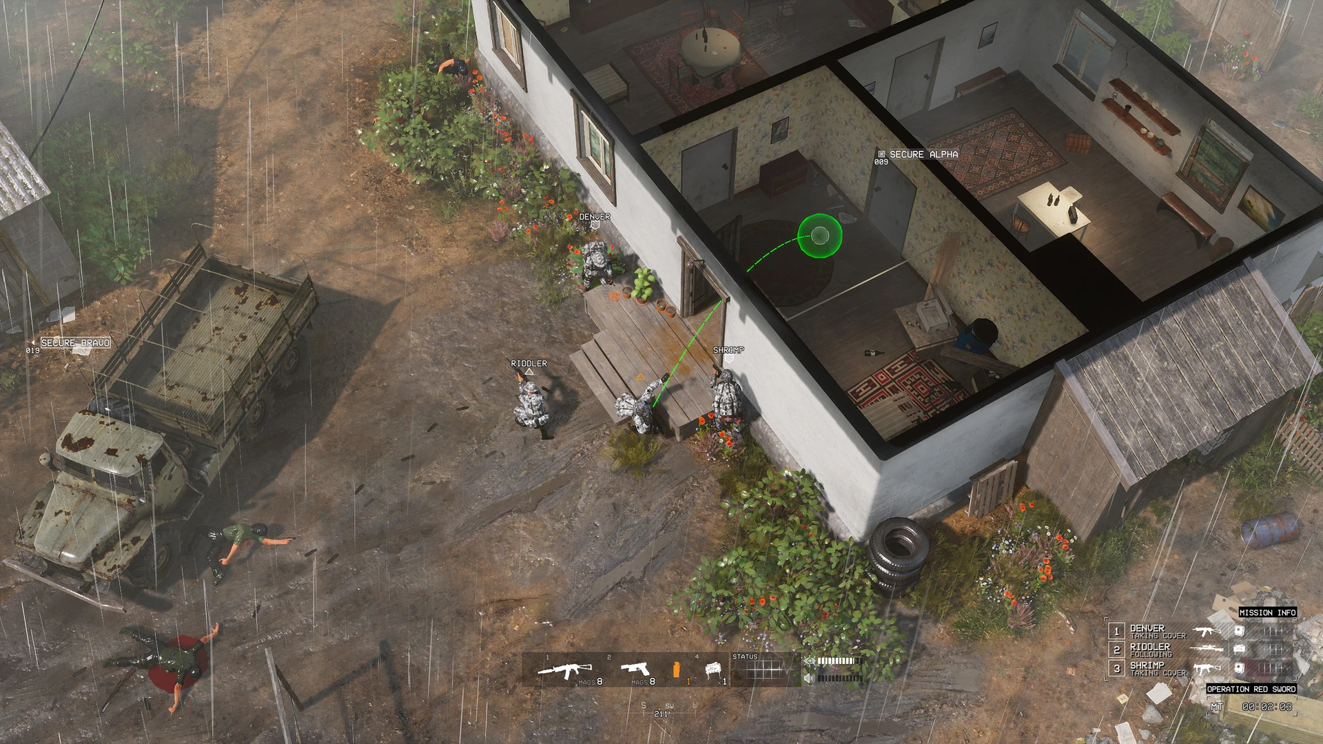 Геймплей тактического шутера Thunder Tier One