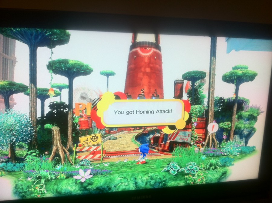 Homing Attack у Классического Соника в старшей версии Sonic Generations