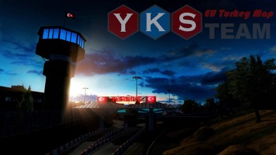 Euro Truck Simulator 2 "Карта Турции: YKS Team Eu Turkey Map 1.37.x"