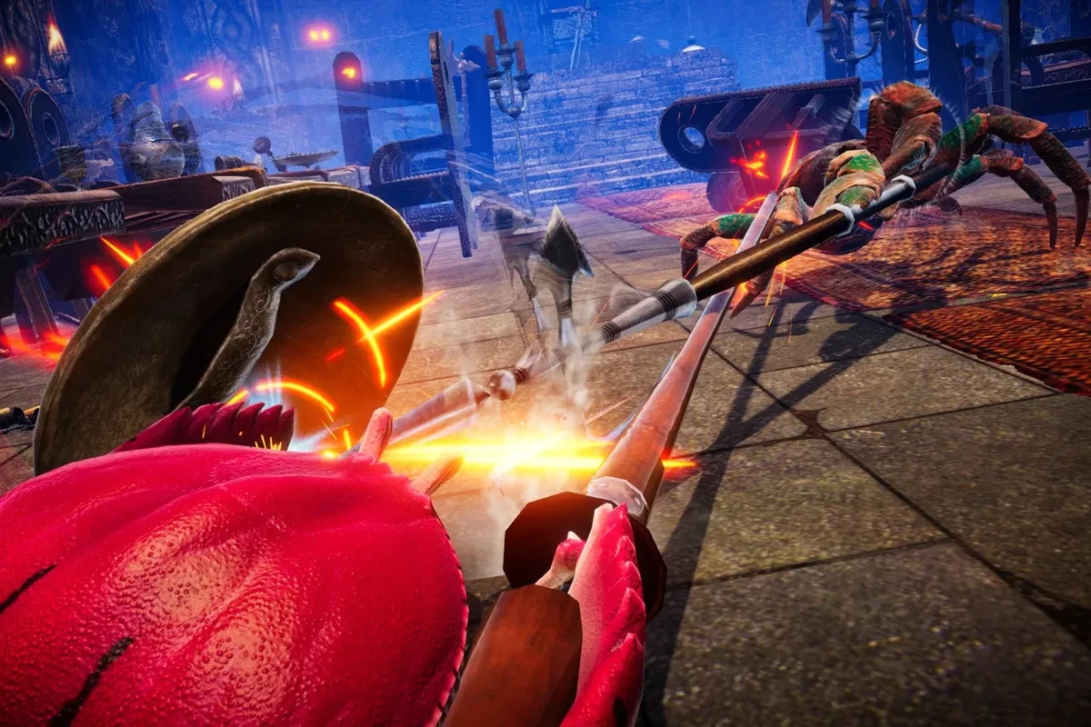 Видео игрового процесса консольной версии Fight Crab