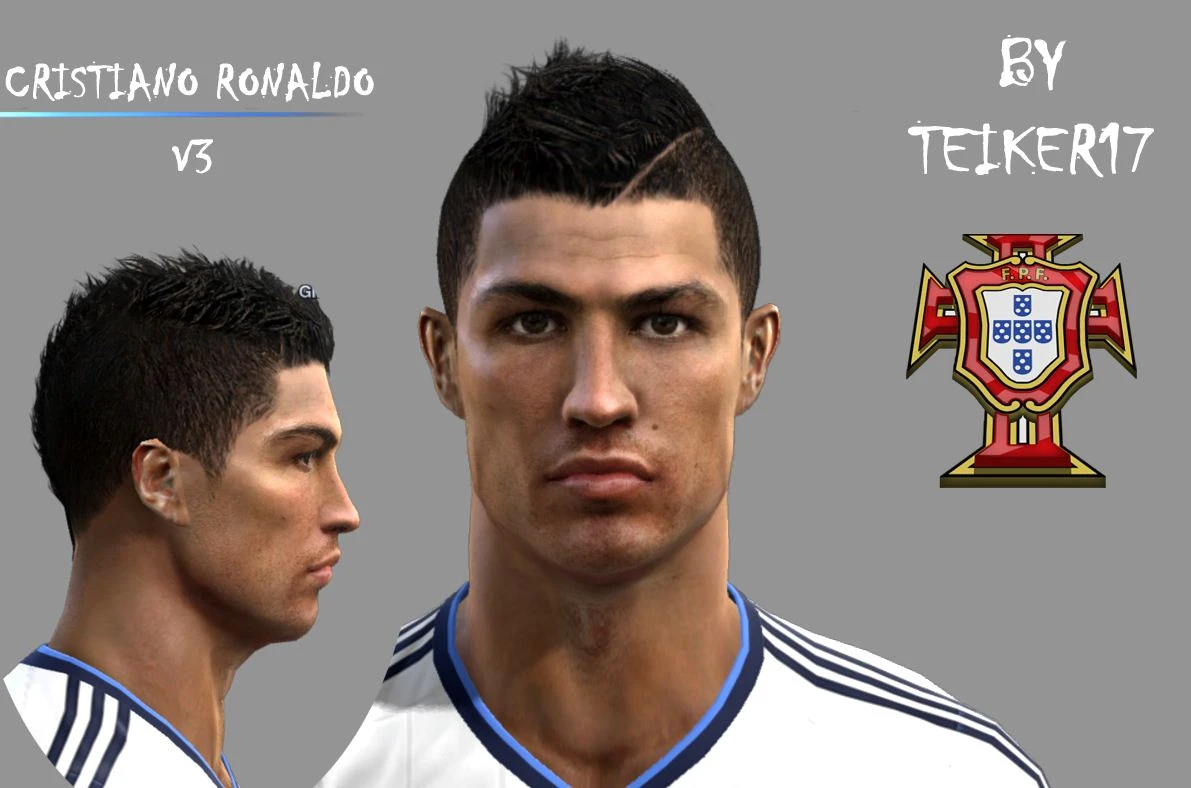 PES 2012 "Cristiano Ronaldo Face by Teiker17 "