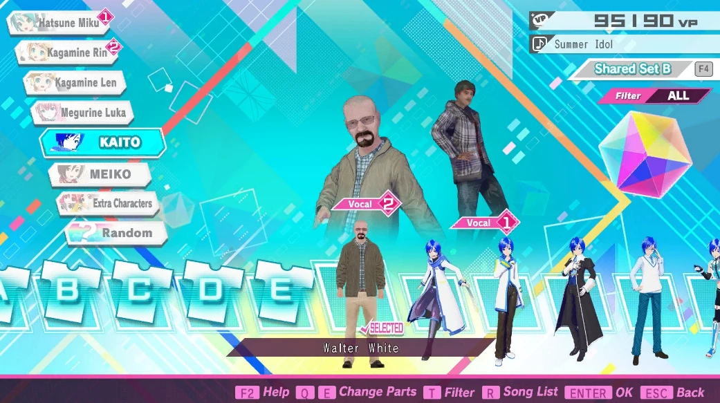 Герои "Во все тяжкие" стали звездами танцпола в Hatsune Miku: Project DIVA Mega Mix+