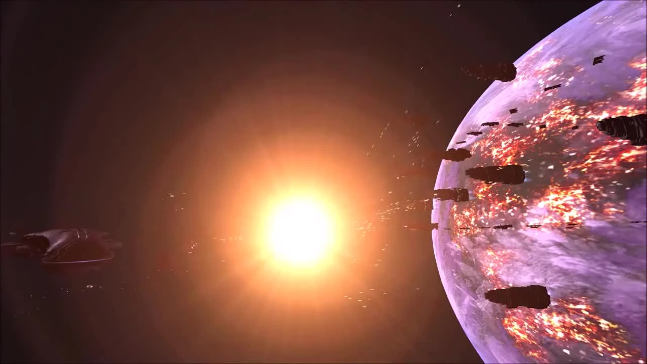 Homeworld 2 - Halo mod "Homefront" trailer