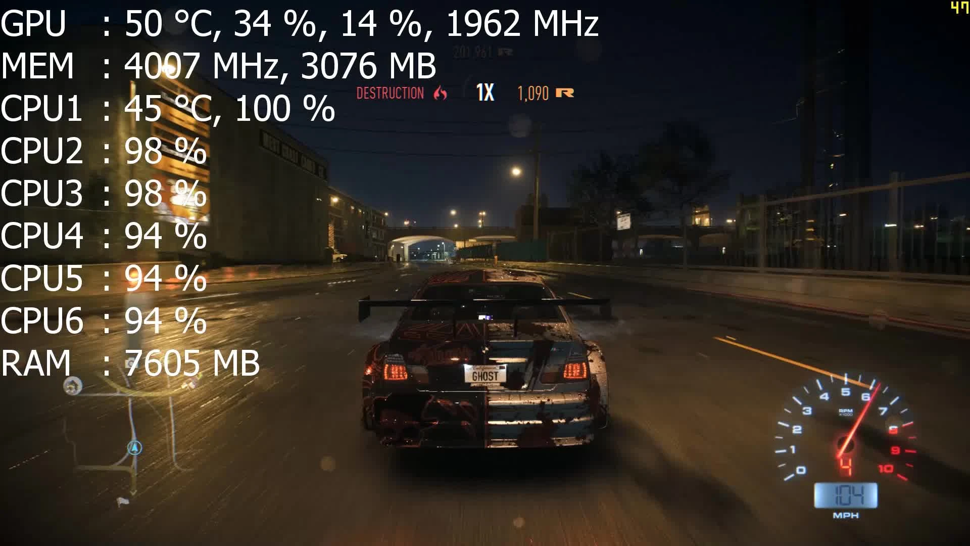 Need For Speed Fx 6300 Gtx 1070 Full Hd