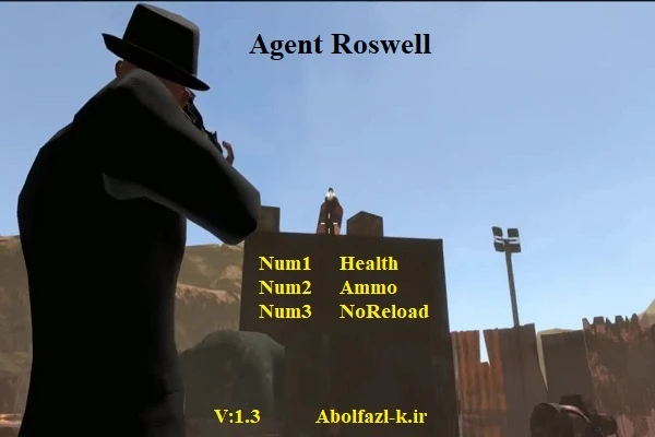 Agent Roswell: Трейнер/Trainer (+3) [1.3] {Abolfazl.k}