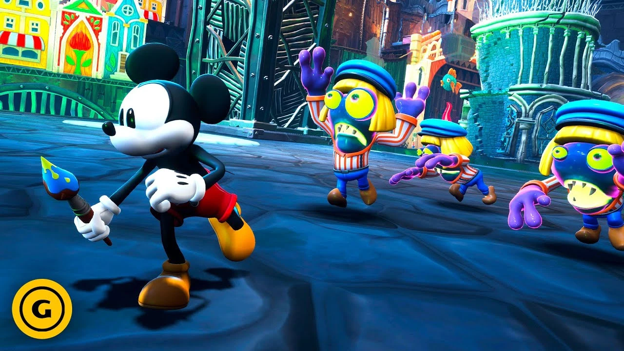 Издательство THQ Nordic представило 8 минут геймплея Disney Epic Mickey: Rebrushed