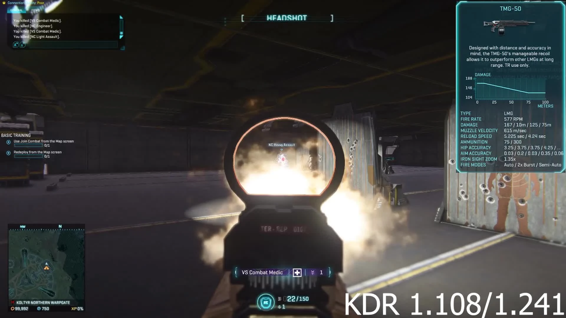 Рейтинг популярности LMG (Ручных пулемётов) | PlanetSide 2