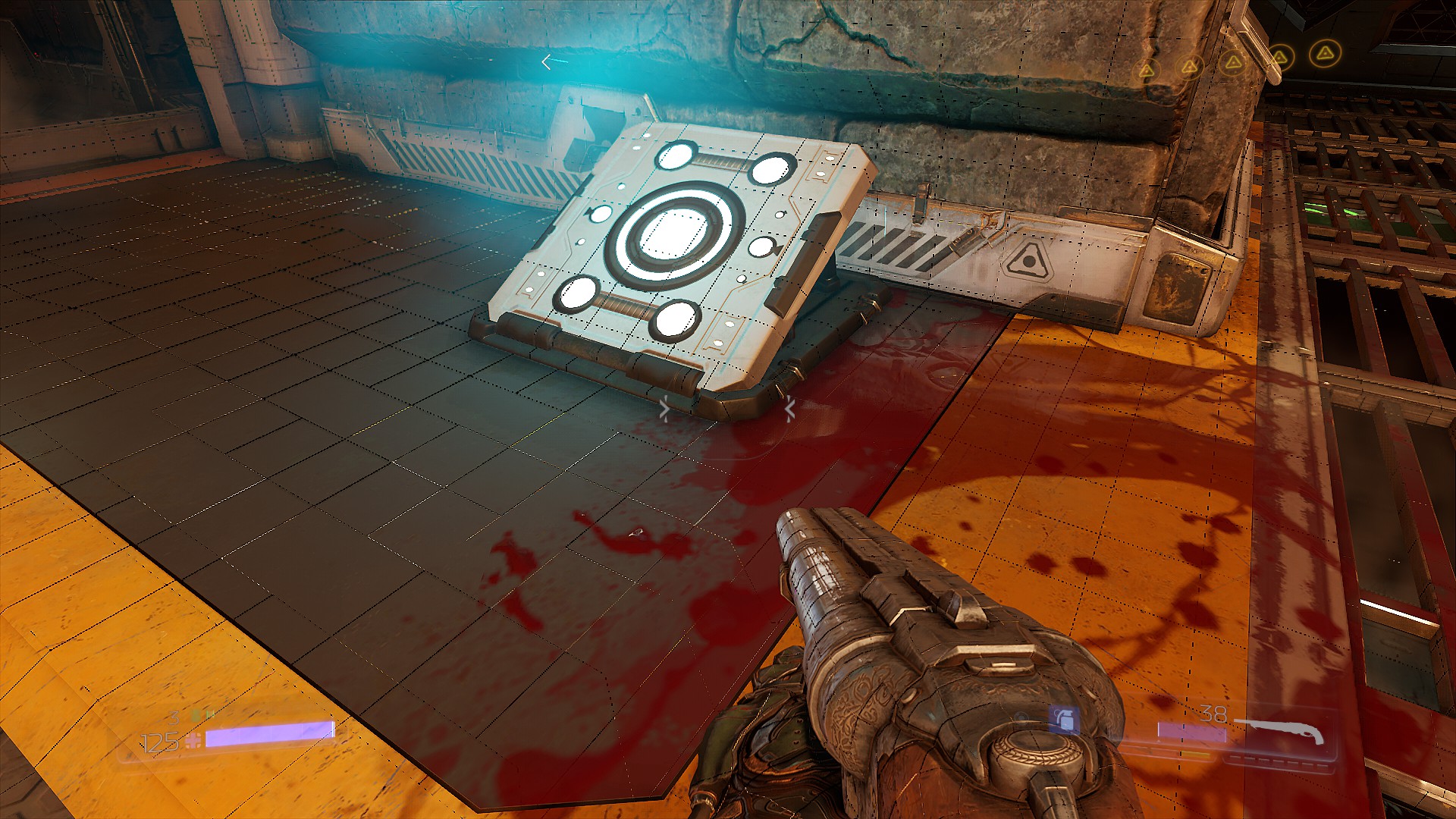 Квадратная сетка на всех объектах