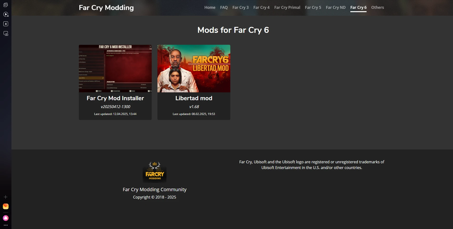 Far Cry 5 "Сборка модов на все части Far Cry"