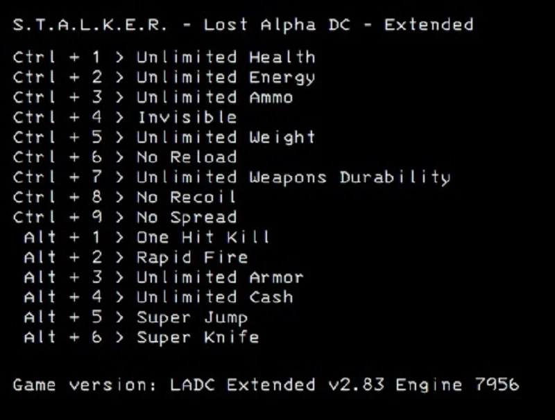 S.T.A.L.K.E.R. - Lost Alpha DC - Extended "Трейнер +15" [v1.4008 Engine 7956] {LIRW / GHL}