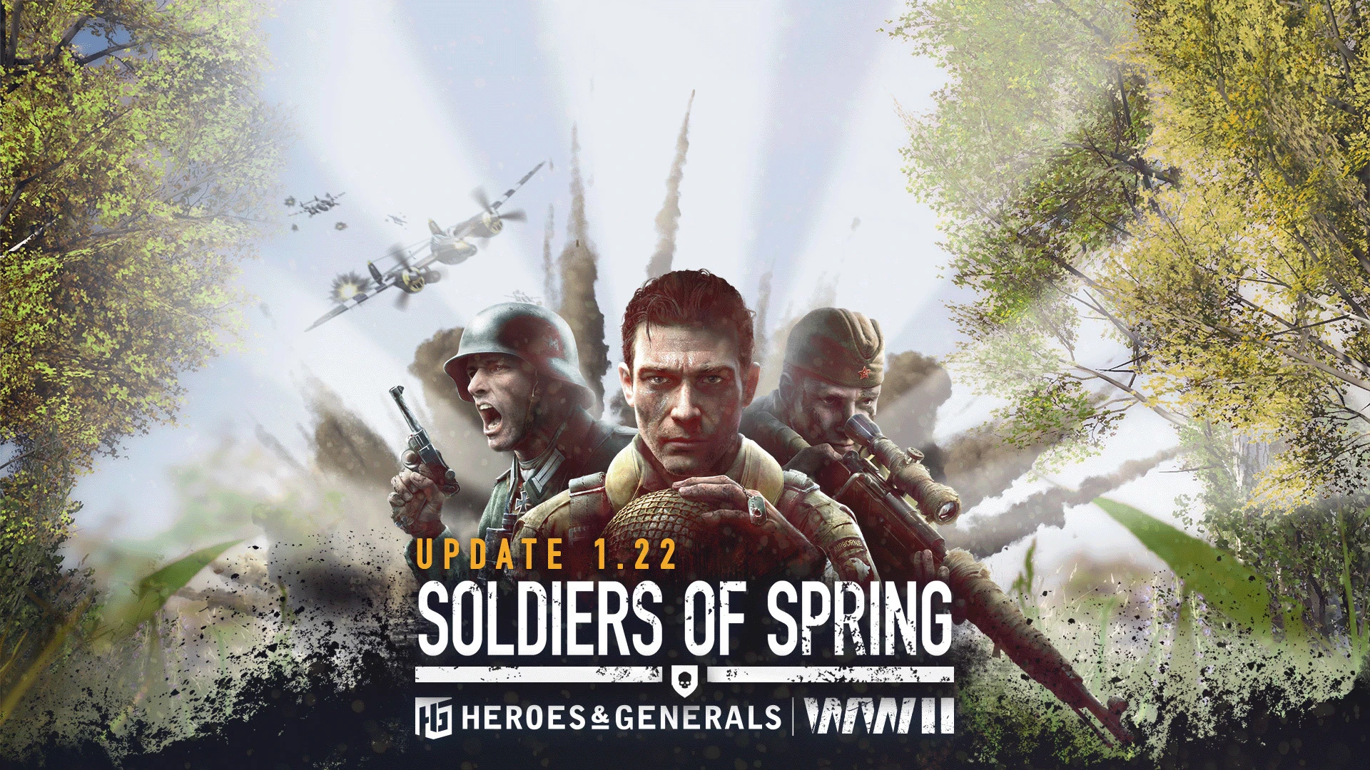 Heroes & Generals: Обновление 1.22 - "Солдаты весны"