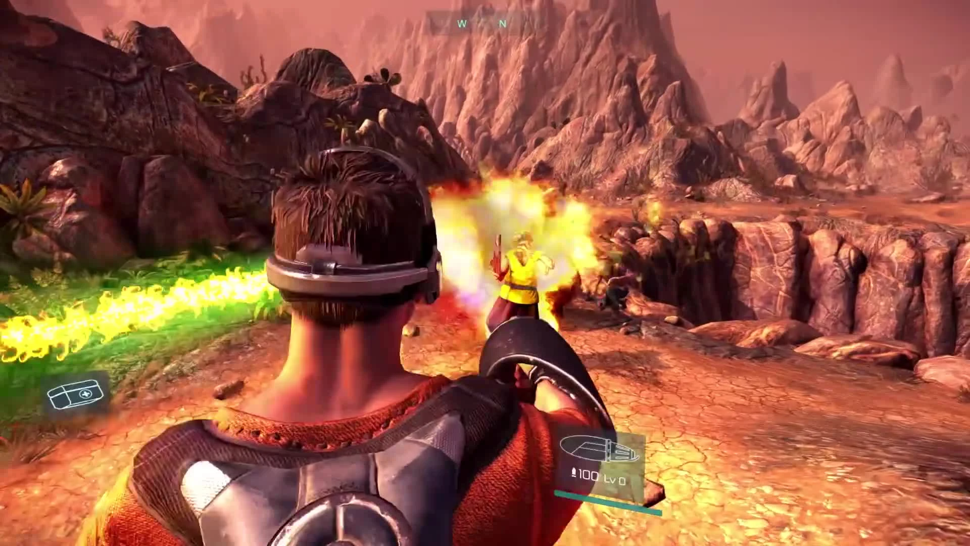 Геймплейный трейлер Outcast: Second Contact с PS4