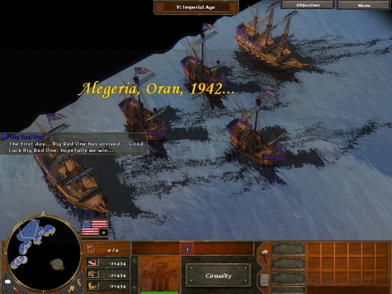 Age Of Empires 3 "Карта - Operation Torch"
