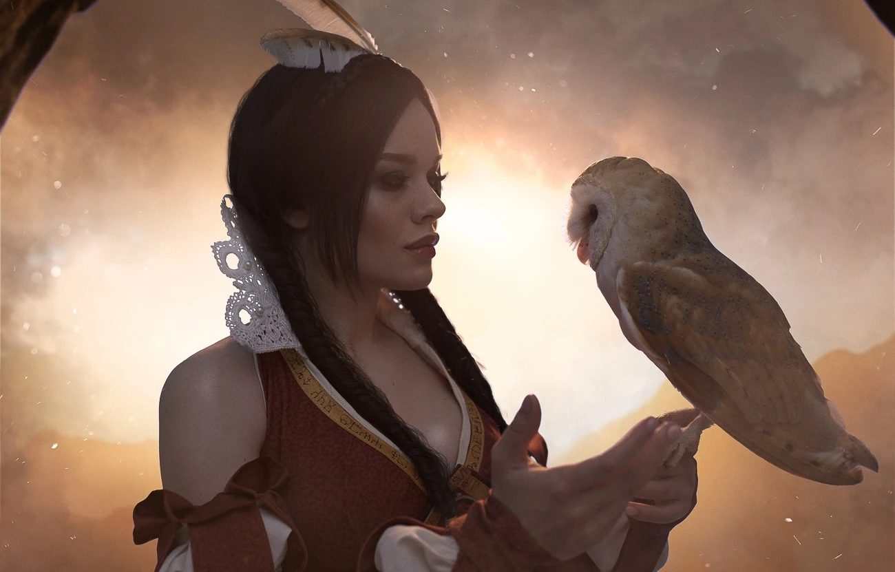 Косплей Филиппы Эйльхарт из The Witcher 2: Assassins of Kings