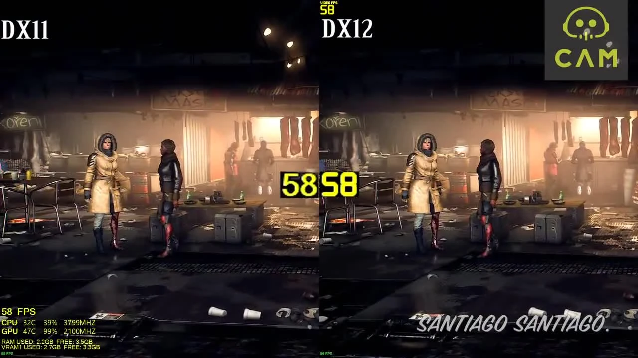 Deus Ex Mankind Divided - GTX 1060 - DX11 vs DX12