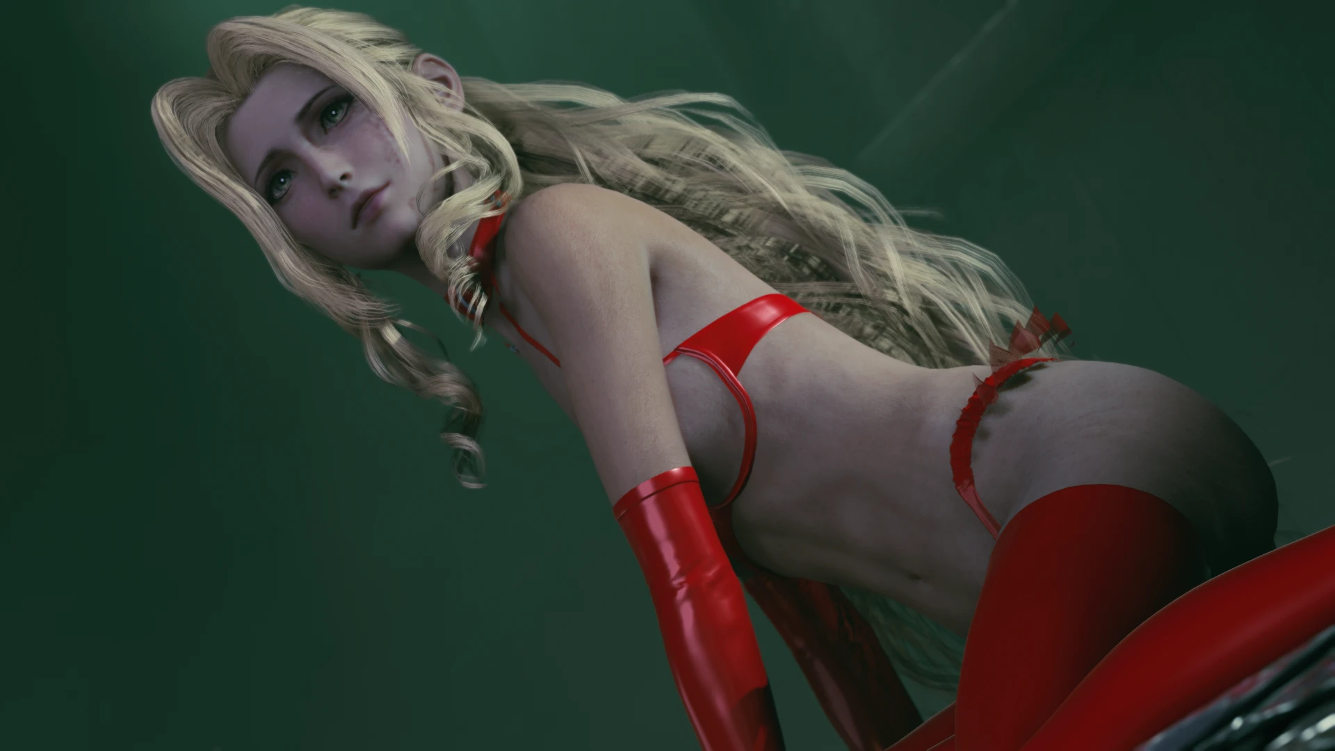 Final Fantasy 7 Remake "Аэрис - Люби меня с новой моделью тела"