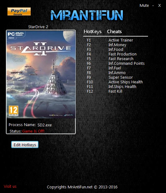 StarDrive 2: Трейнер/Trainer (+10) [1.4] {MrAntiFun}