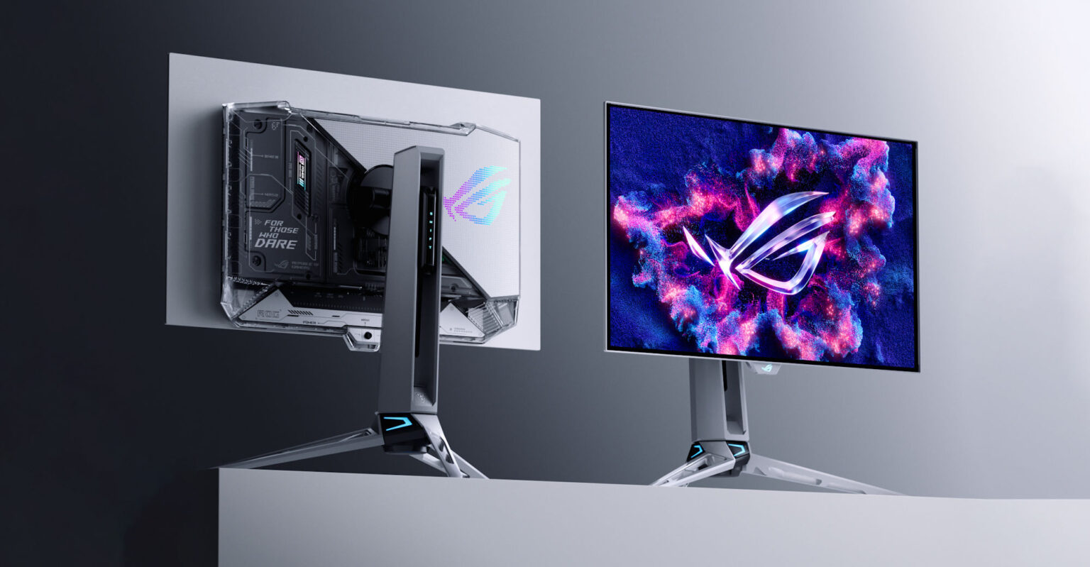 Представлен игровой монитор ASUS ROG Swift PG27AQWP-W Tandem OLED с поддержкой режимов QHD 520 Гц и HD 720 Гц