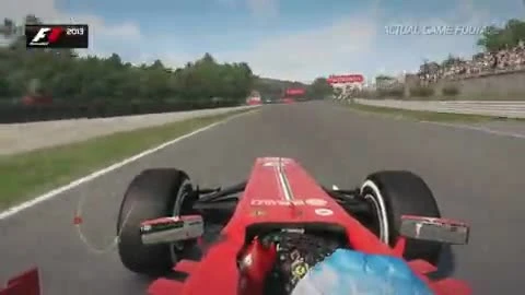 F1 2013 "Геймплей Monza"