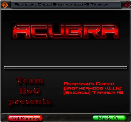 Assassin's Creed - Brotherhood: Трейнер (+3) [1.2] {HoG}