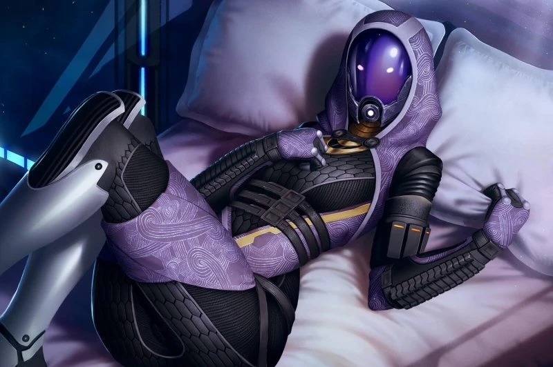 Фанат сделал симпатичную фигурку Тали из Mass Effect на 3D-принтере