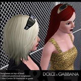 Sims 3 "Очки на голове"