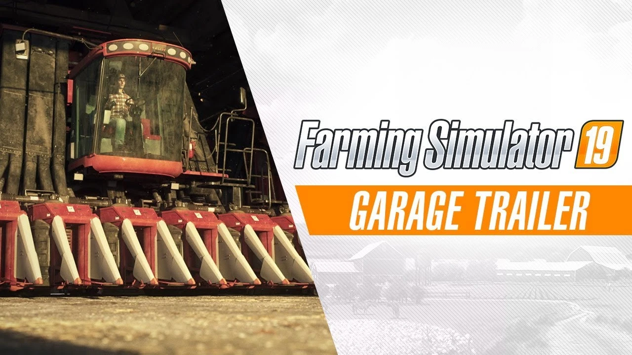 Farming Simulator 19 - трейлер гаража