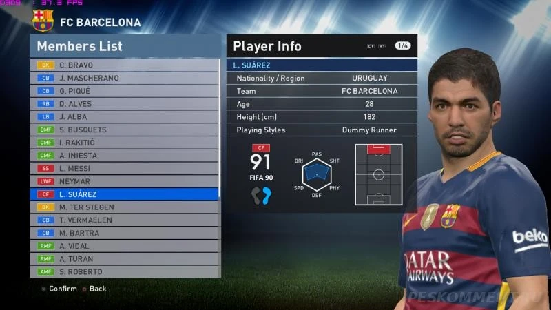 Pro Evolution Soccer 2016 "Скиллы из FIFA 16 для PTE Patch 4.1"