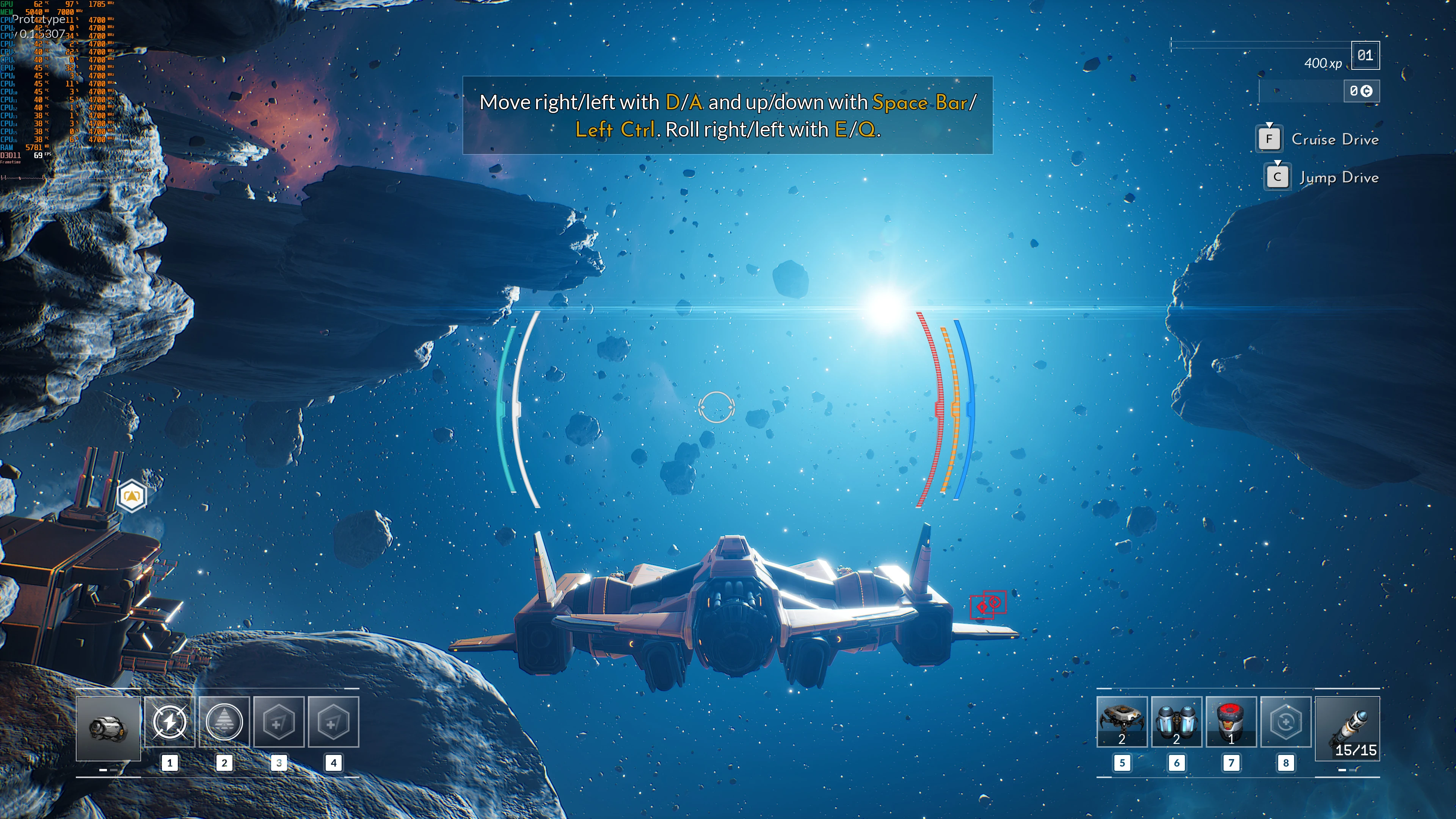 Разработчики опубликовали скриншоты из демоверсии Everspace 2