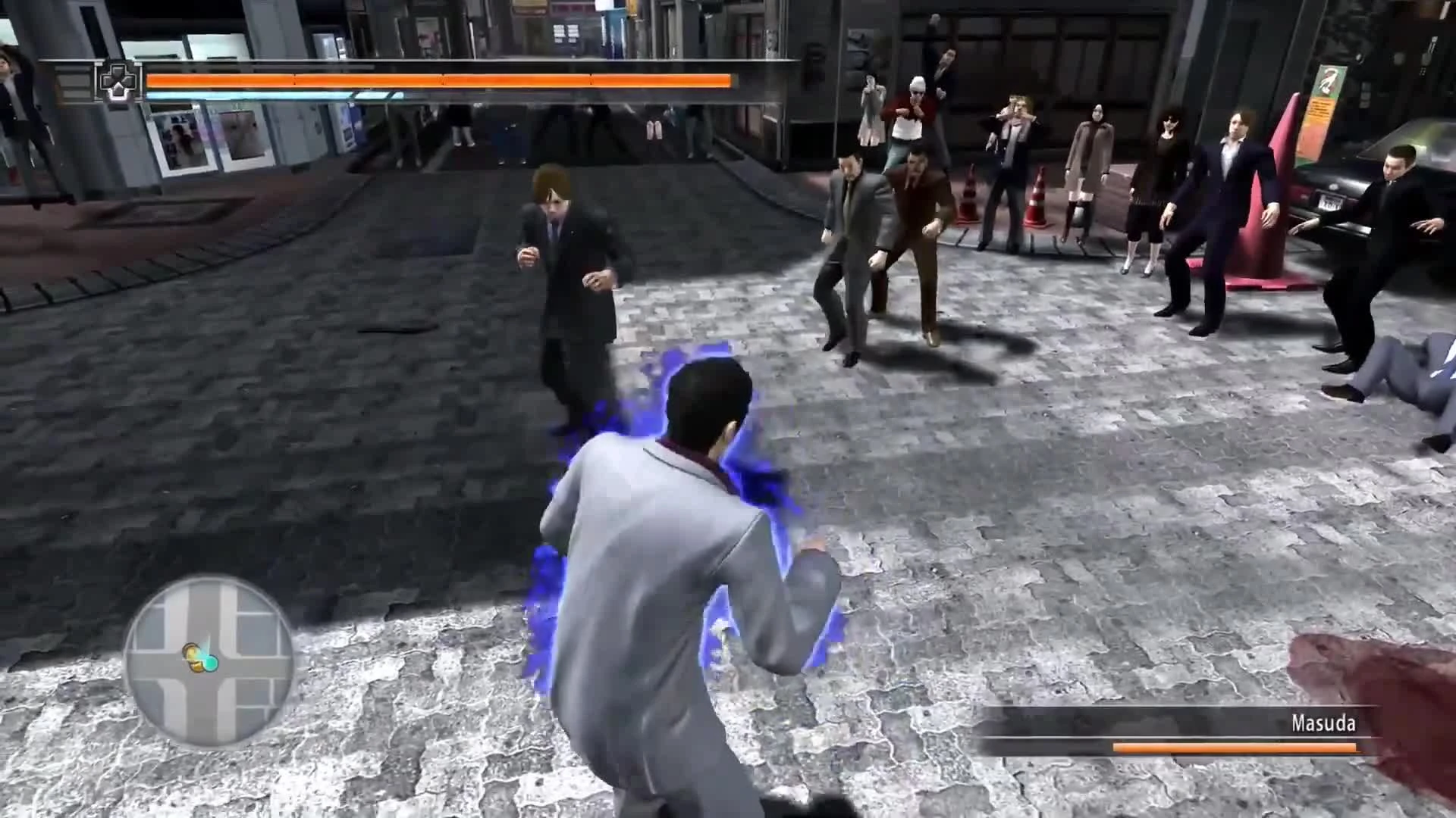 Игровой процесс Yakuza 4 Remastered: