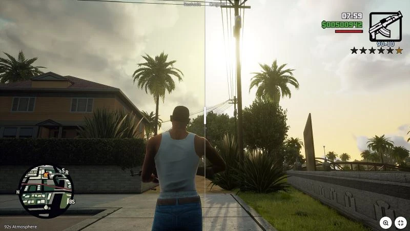 Grand Theft Auto: The Trilogy (San Andreas) "Классическая атмосфера"