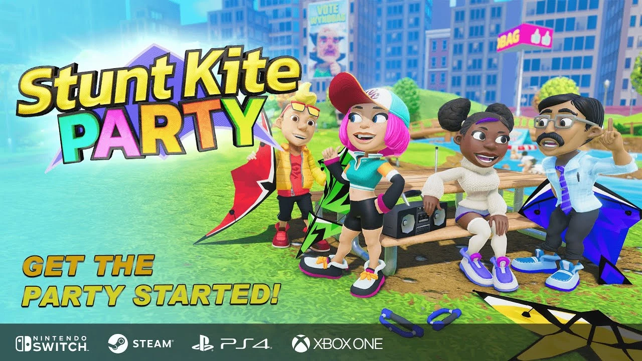 Кооперативная игра про полёты воздушных змеев Stunt Kite Party выходит сегодня на PS4, XOne и PC