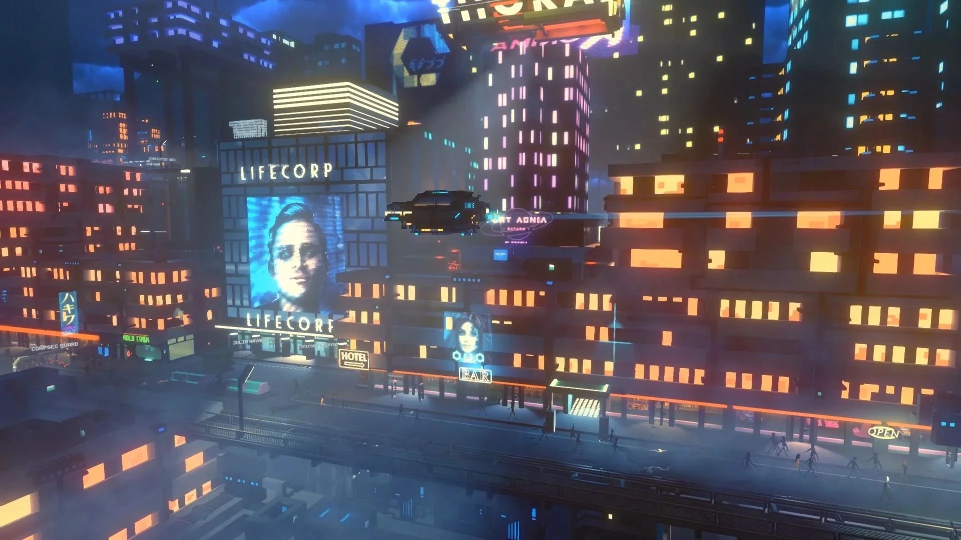 В киберпанковом приключении Cloudpunk появился вид от первого лица