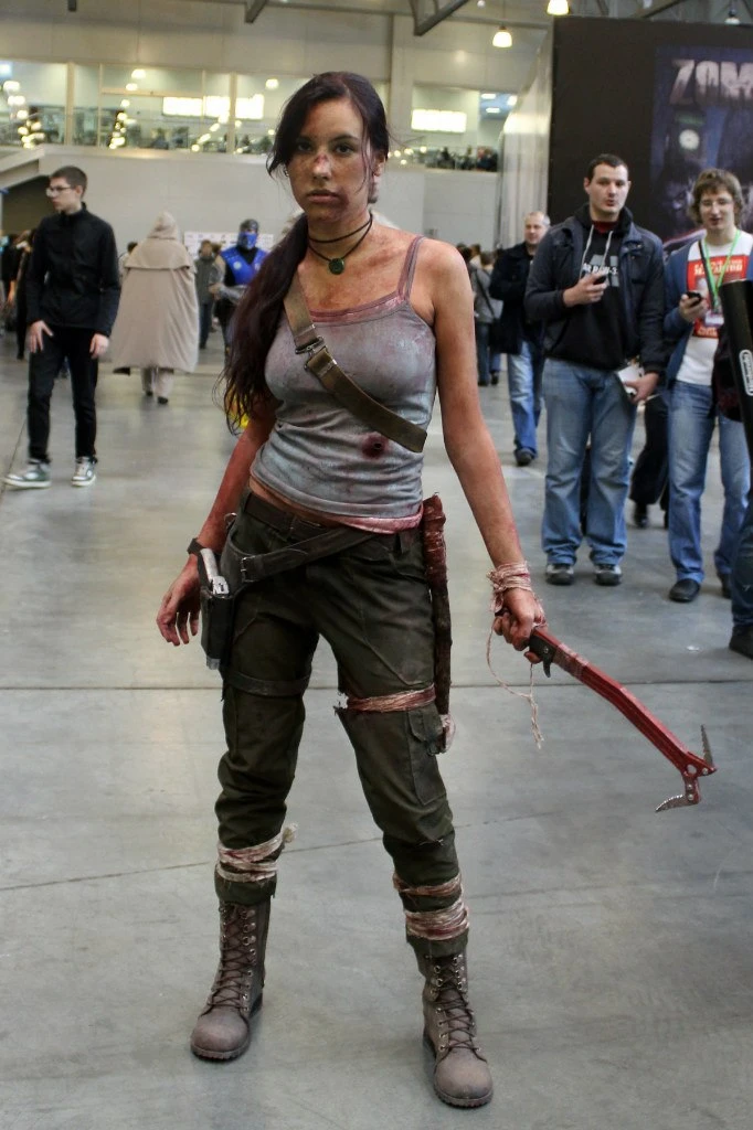 Игромир 2012: косплей Лары Крофт