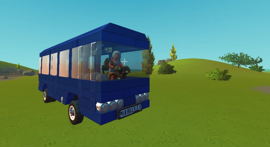 Scrap Mechanic "Автобус ЗУР-118M"