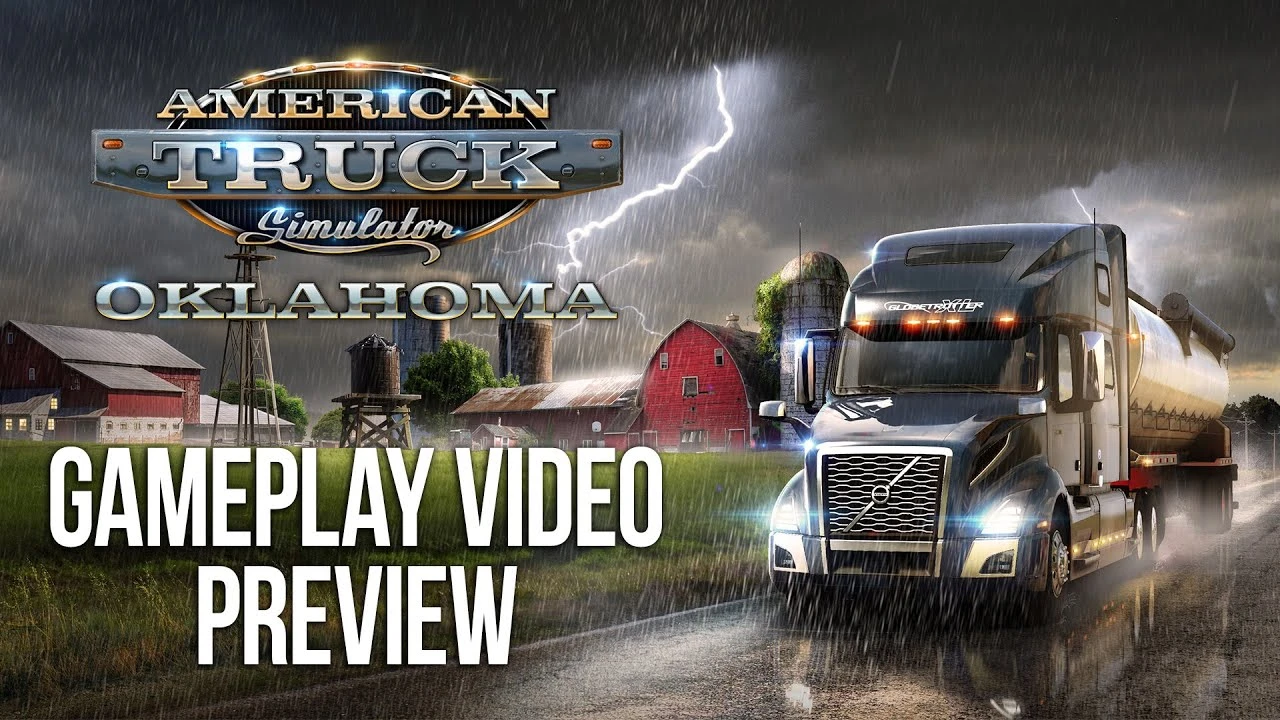 Геймплейный трейлер будущего DLC Оклахома для American Truck Simulator