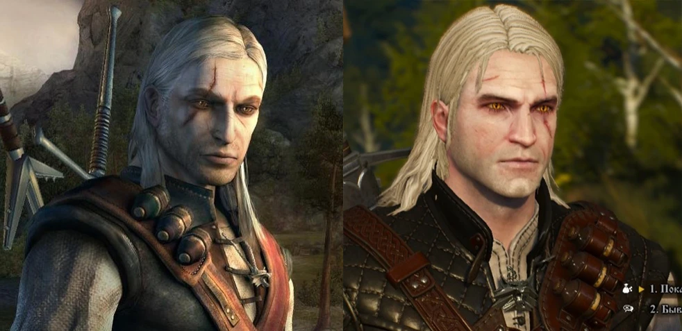 Witcher 3 "Внешность Геральта из первой части"