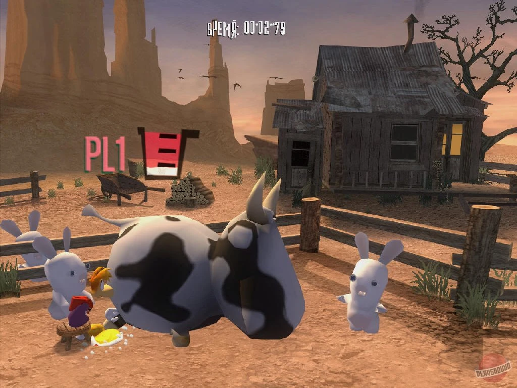 Rayman Raving Rabbids. Королевство вантузов