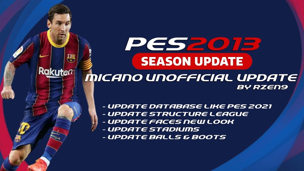 PES 2013 "Micano Patch Сезон 2020-2021 [RZEN9]"