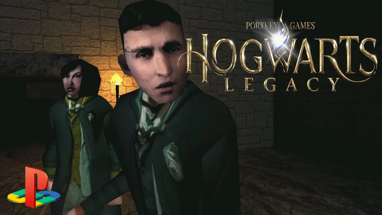 Трейлер демейка Hogwarts Legacy для PS1 - просто загляденье