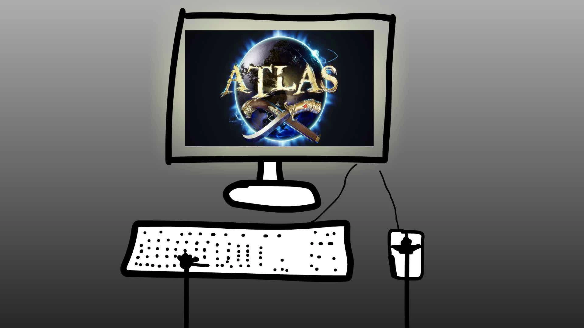 Atlas - мульт обзор (Ark игры геймплей онлайн арк атлас)