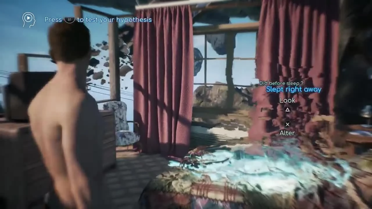 Twin Mirror - Геймплей демо