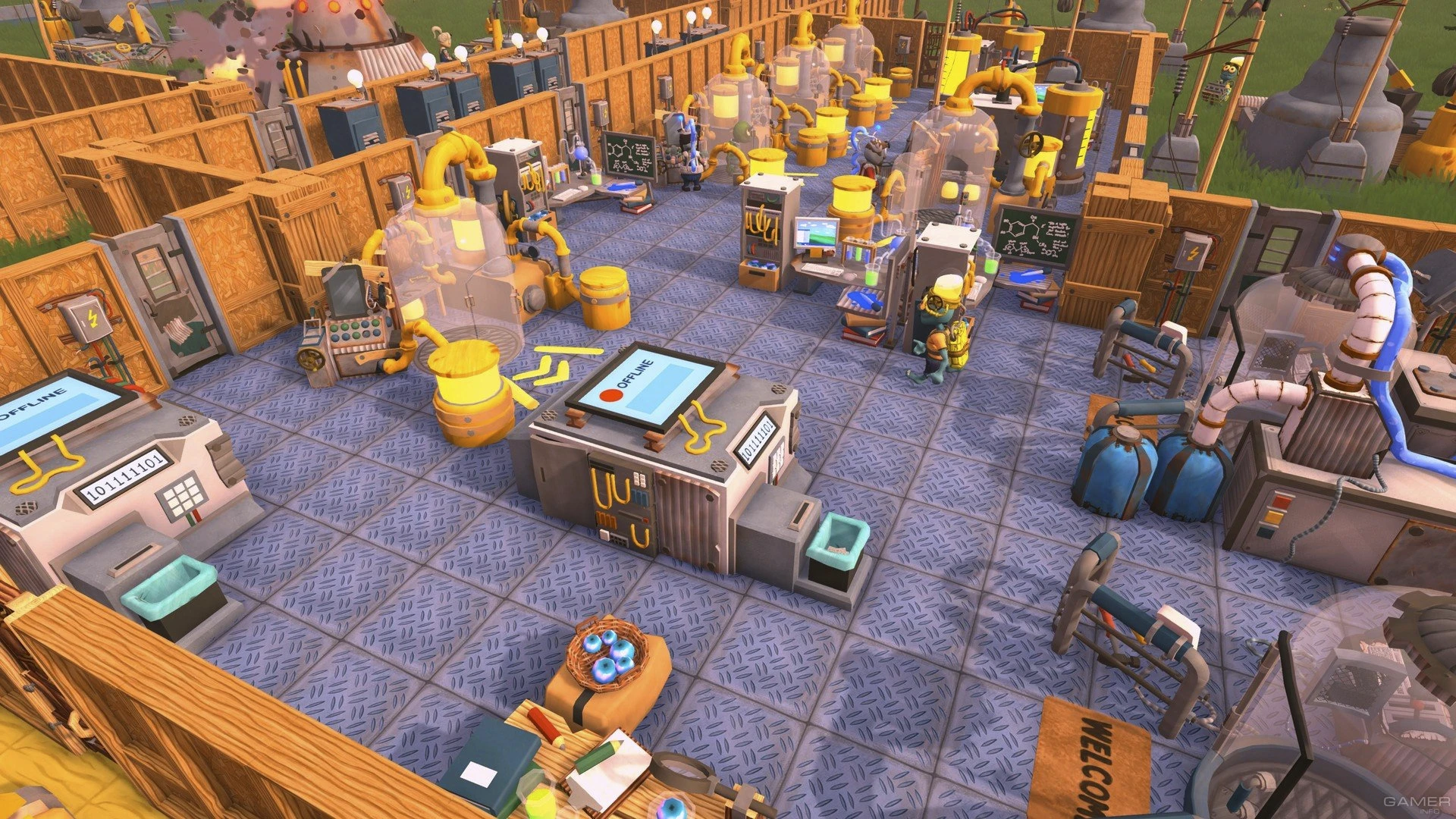 Конструктор-песочница лабораторий Zombie Cure Lab выйдет на ПК в раннем доступе Steam в третьем квартале 2022 года