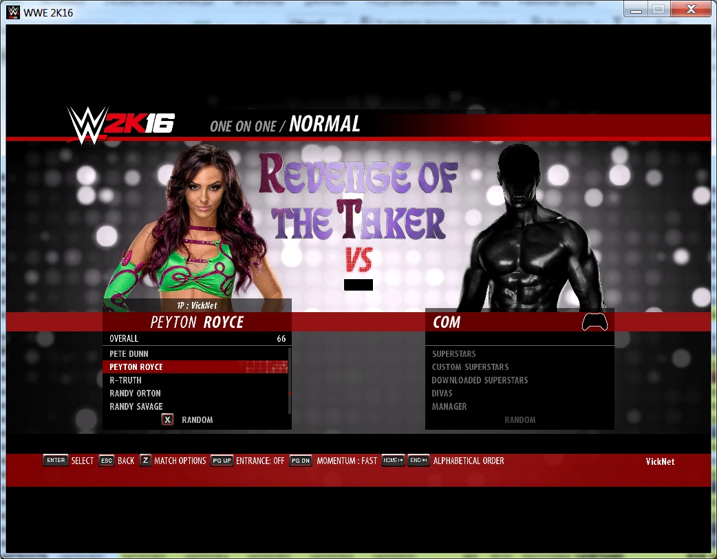 WWE 2k16 Peyton Royce 2к18, 19 финальный порт