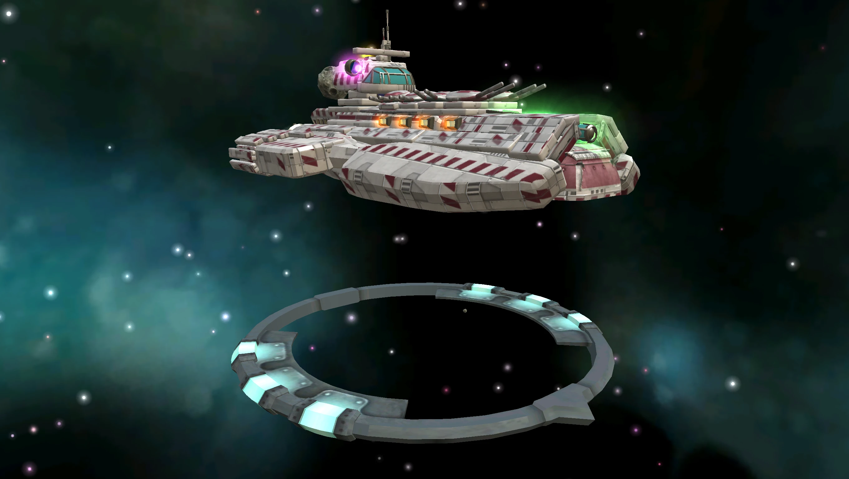 Spore "НЛО Гарпия и Mandator"