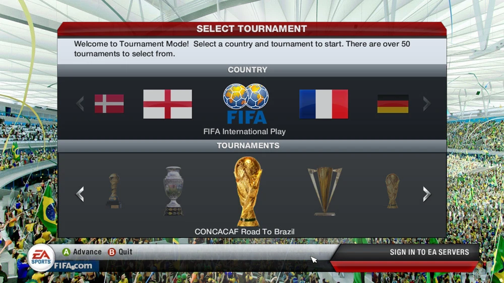 FIFA 13 "Road to World Cup 2014 Expansion Patch"
