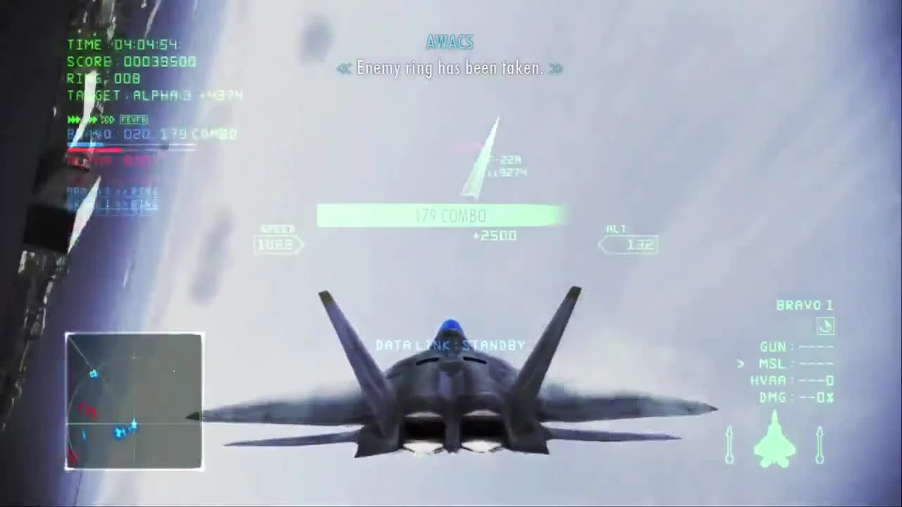 Ace Combat Infinity Жнец 15 уровня